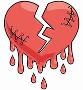 Image result for Drawings Broken Bleeding Hearts