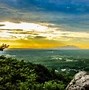 Image result for Snowy Mountains with Sunset