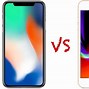 Image result for 8 X vs iPhone