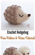 Image result for Hedgehog Crochet Clip Art