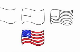 Image result for American Flag Doodle