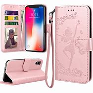 Image result for rose gold iphone x wallets cases