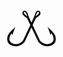 Image result for Double Fishing Hook Clip Art