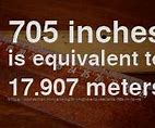 Image result for Inches to Meters Formula