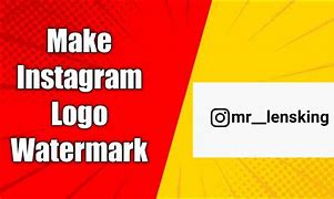 Image result for Instagram Logo Watermark
