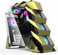 Image result for Gold Gaming PC Case