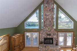 Image result for Minimalist Modern Living Room Fireplace