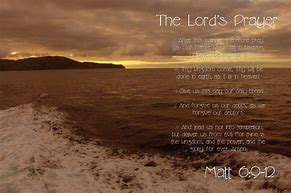 Image result for The Lord's Prayer Words Printable