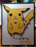 Image result for Pokemon Birthday Card Ideas