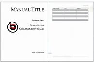 Image result for Microsoft Word Instruction Manual Template