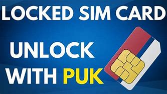 Image result for Puk On Sim Card