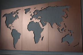 Image result for Large Wall World Map
