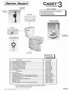 Image result for American Standard Parts for Toilets