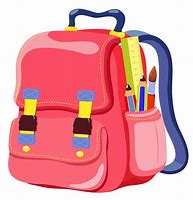 Image result for Back to School Backpack Clip Art