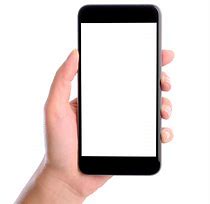 Image result for Holding Phone Screen Blank