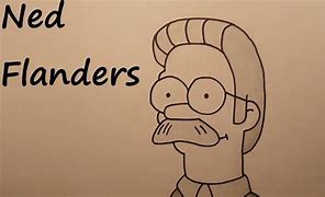 Image result for Ned Flanders Drawing