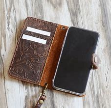 Image result for Leather iPhone 8 Wallet Made in USA