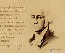 Image result for George Washington Second Amendment