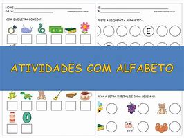 Image result for Atividade Alfabeto