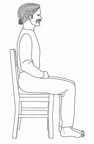 person sitting in a chair に対する画像結果