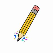 Image result for Pencil and Apple Cartoon