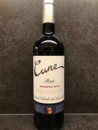 Image result for C V N E Compania Vinicola del Norte Espana Rioja Cune Reserva
