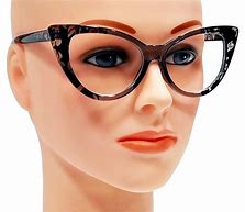 Image result for Large Cat Eye Glasses Frames