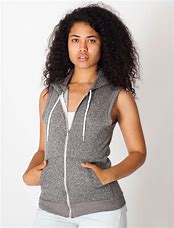 Image result for Sleeveless Hoodie with Zip Sports Direct
