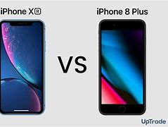 Image result for iPhone XR vs iPhone 8 Plus Size