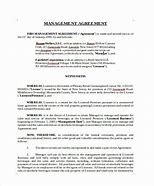 Image result for Business Management Contract Template