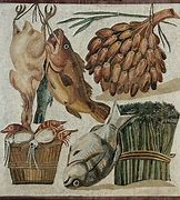 Image result for Ancient Roman Painting Food