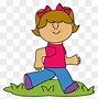 Image result for Little Girl Running Cartoon