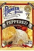 Image result for Pioneer Brand Peppered Gravy Mix