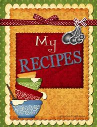 Image result for Cookbook Cover Page Free Printable