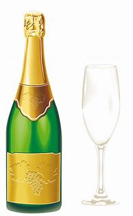 Image result for Gold Champagne Bottle Clip Art