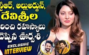 Image result for Urvashi Rautela with NTR
