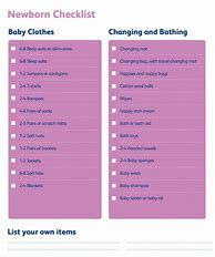 Image result for Sample Checklist Template