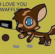 Image result for Cat with Waffle On Head