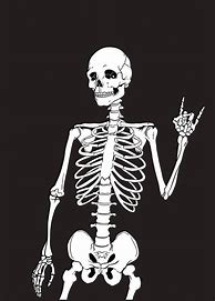 Image result for Rock'n Roll Skeleton