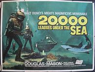 Image result for 20000 Leagues Under the Sea Poster