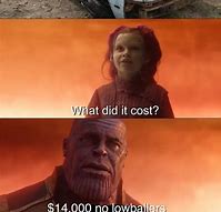 Image result for How Much Does It Cost Meme