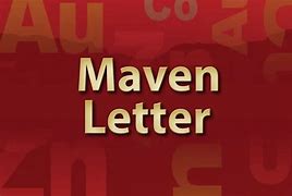 Image result for Maven Letter