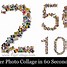Image result for Free Number 5 Collage Template