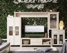 Image result for Rustic Wood TV Stand