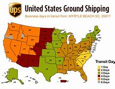Image result for UPS Canada Zone Chart