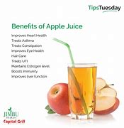 Image result for Health Benefits of Apple Juice