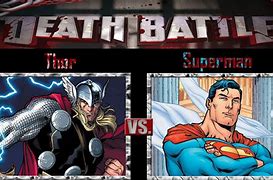 Image result for Superman vs Thor Meme