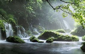 Image result for Waterfall Landscape 4K