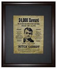 Image result for Butch Cassidy and Sundance Original Wanted Poster