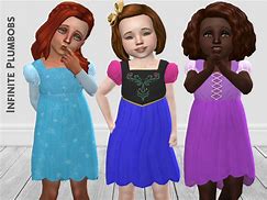 Image result for Sims 4 Toddler Princess Dress
